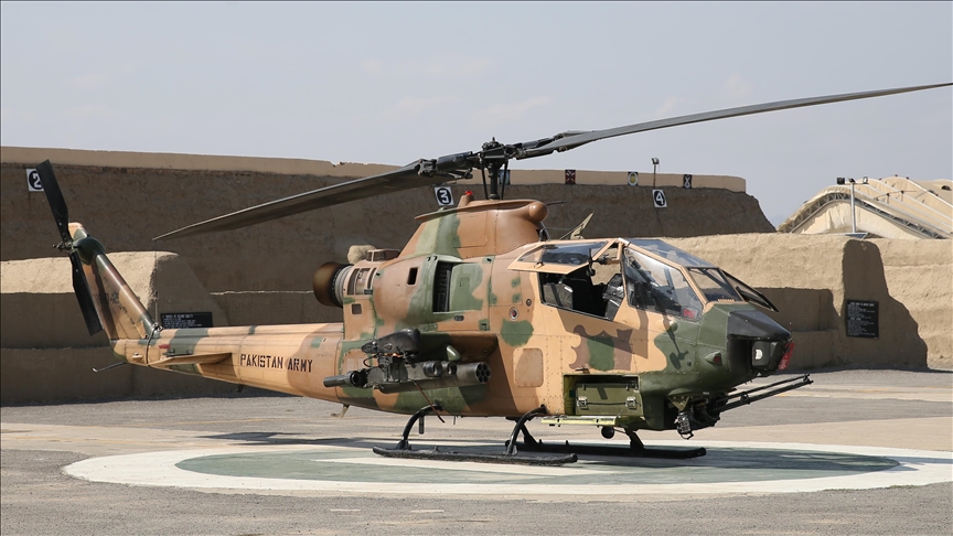 Pak Army helicopter crashed near Lasbela after losing contact