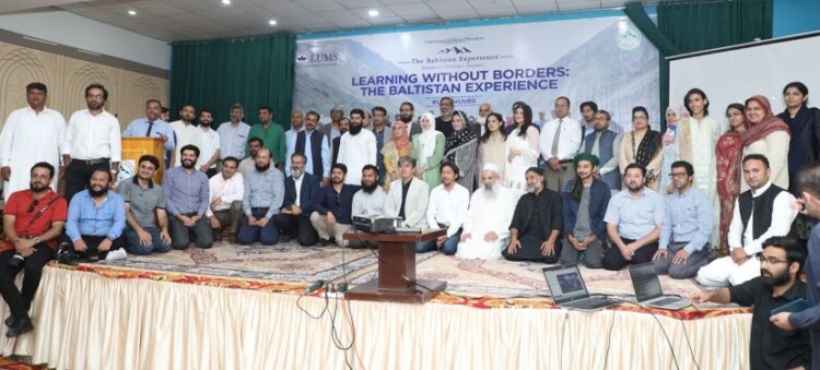 Students from LUMS and UoBS celebrate an experiential learning program in Skardu