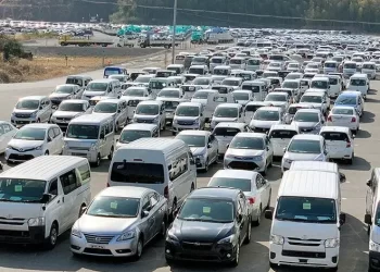 Japan continues to export large number of used vehicles to Russia