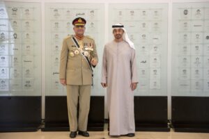 UAE's highest civic honor is given to COAS