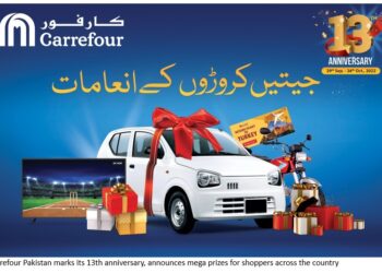 Carrefour Pakistan celebrates its 13th anniversary with big rewards