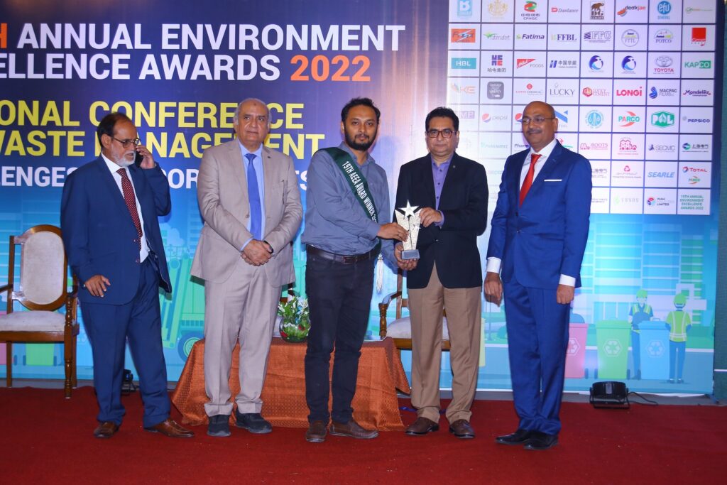Mondelez Pakistan’s Hub Plant wins Annual Environmental Excellence Award at the National Forum on Environment & Health