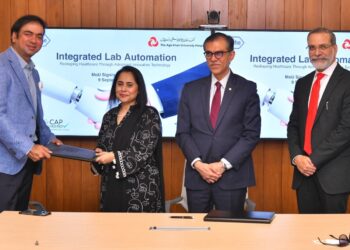 Aga Khan University Signs MoU for an Automated Laboratory System with Roche and Sysmex