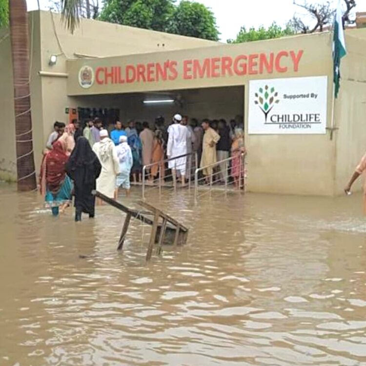 ChildLife saving flood-hit children