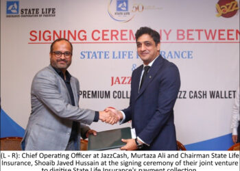 State Life Insurance partners with JazzCash to Digitize Payment Collection