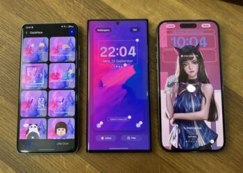 Samsung mimics iOS 16's modified lock screen in its new software update