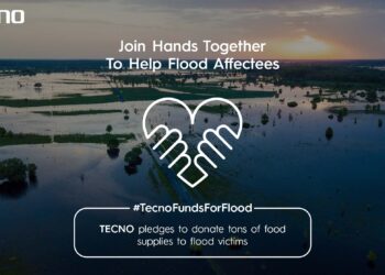 TECNO Mobile donates tons of food supplies to flood victims