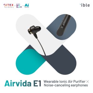 ible Tech. Will Reveal The Whole New Concept Airvida E1 – Wearable Air Purifier x Noise-Cancelling Earphones at GITEX GLOBAL 2022