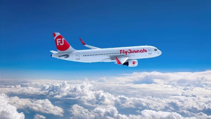 Commercial flights will shortly begin with Pakistan's new airline, "Fly Jinnah"