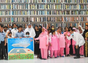 Dubai has one of the most spectacular new libraries in the world