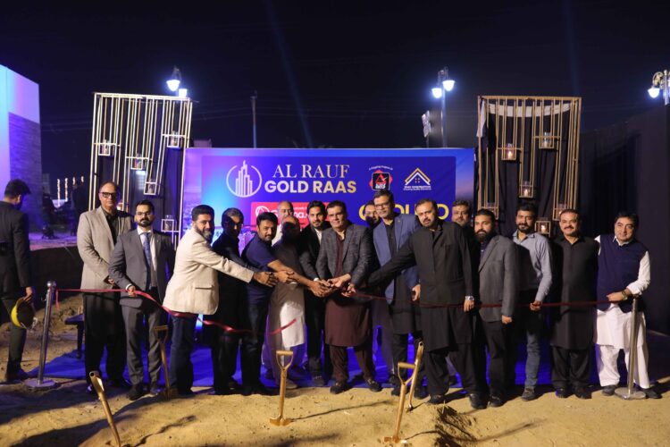 For the Al Rauf Gold Raas project, Graana.com hosts a groundbreaking ceremony