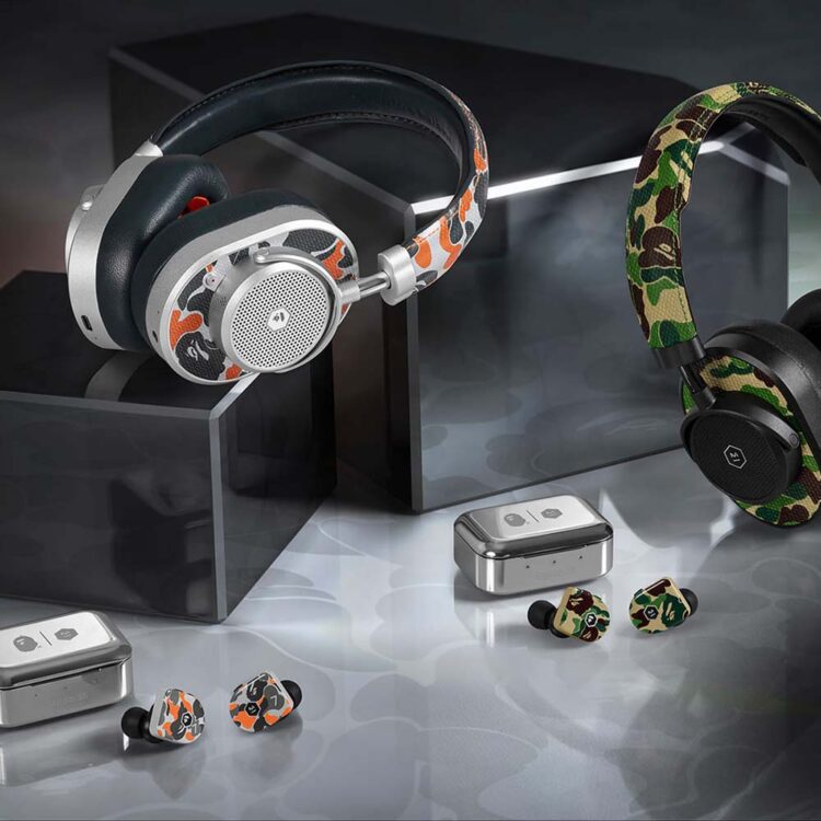 Master & Dynamic x BAPE; attractive gaming headset & earbuds