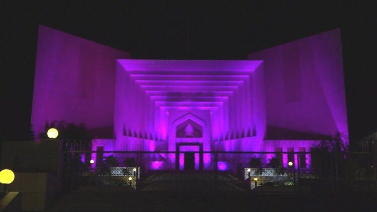 Pakistan's Supreme Court gone pink for grasp about breast cancer