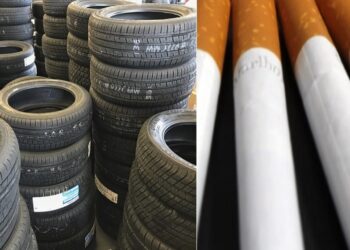 Smuggled tyres and the illegal tobacco trade cost the national exchequer Rs. 130 billion per year