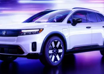 The all-new Prologue EV is unveiled by Honda