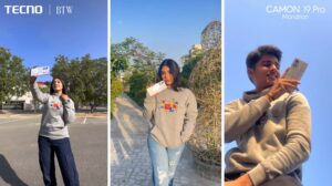 TECNO Initiates #ColorChangingMobile campaign on Tiktok with Top Influencers in Pakistan
