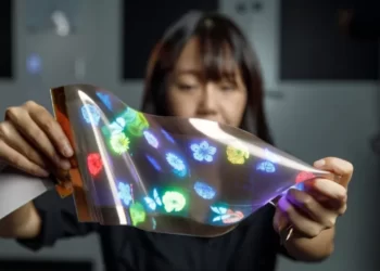LG unveils the world's first stretchable display