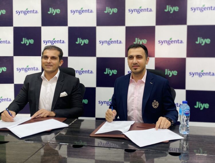 Agri-tech startup - Jiye Technologies partners with Agri- giant - Syngenta to Supercharge the Agri-Value Chain