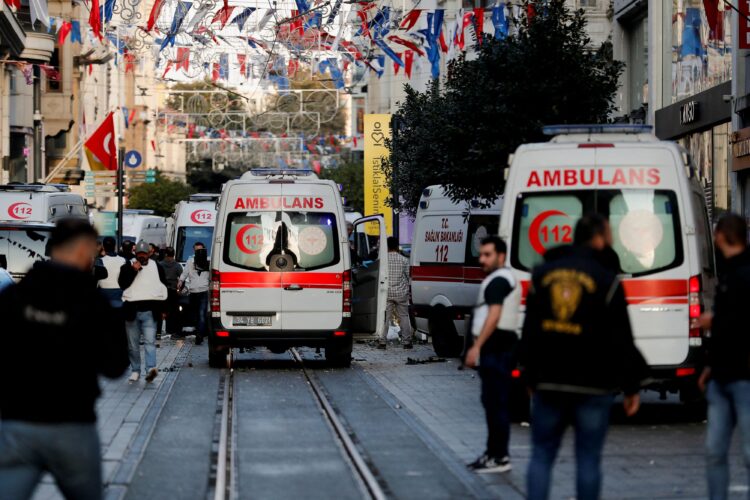 Blast rocks bustling Istanbul street, killing six people