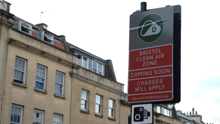 Bristol clean air zone opens for some of the most polluting vehicles