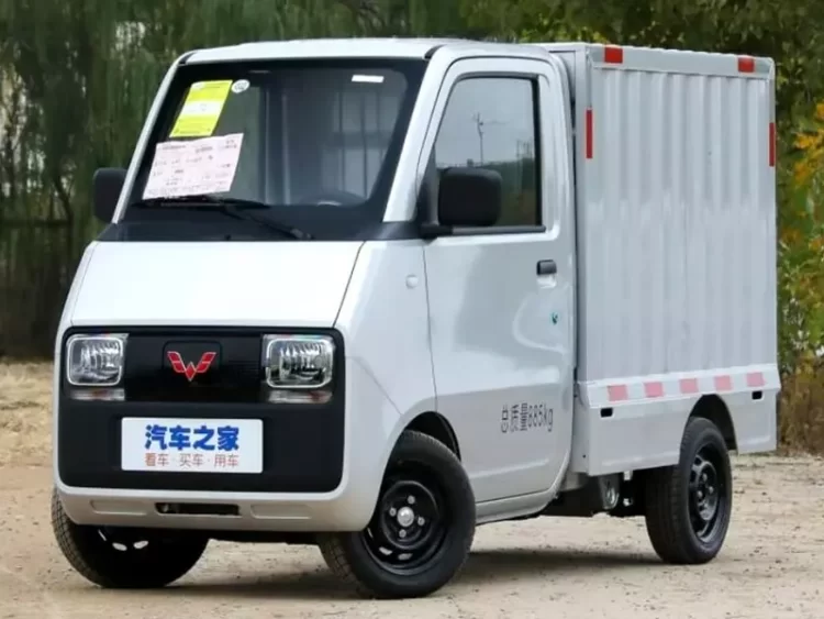 China's Wuling unveils a single-seat EV pickup