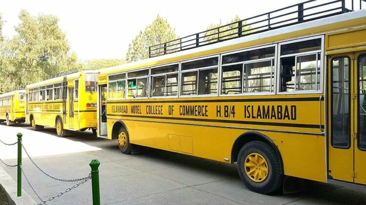 Education Minister has taken notice of monthly fees on bus transport, Islamabad