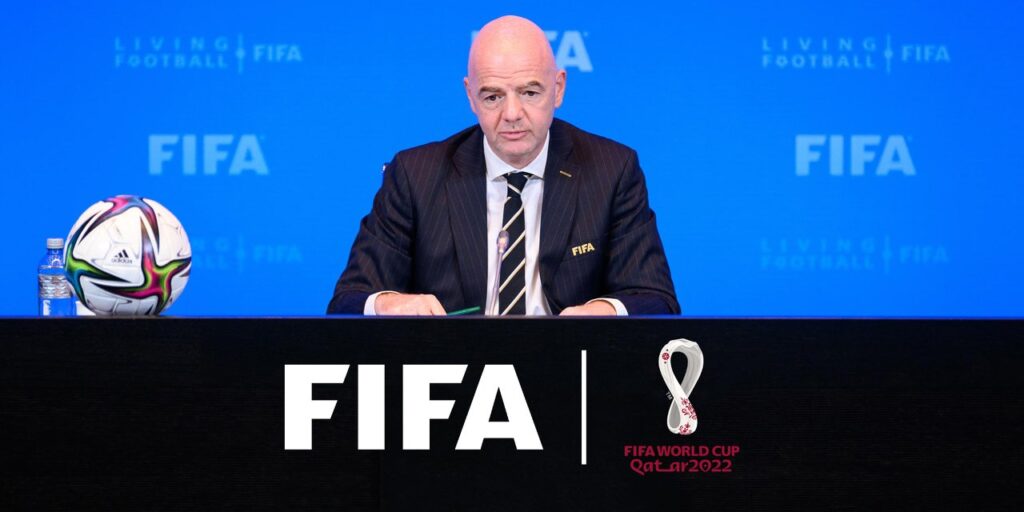 FIFA has urged World Cup teams to 'focus on football' in Qatar