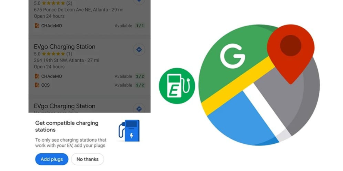 Google Maps makes it simple to locate a charging station