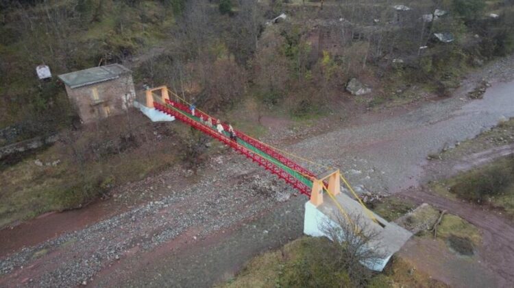 KMBL repairs Wacha-Wana Bridge in Tirah valley