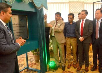 Karachi IT Park's "breaking of ground" ceremony marked today