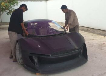 Mada9, a supercar "Made in Afghanistan," has gained popularity
