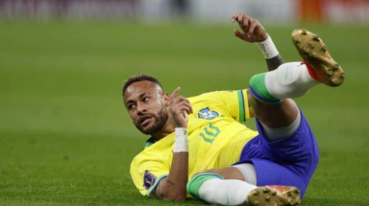 Neymar has been reigned from WC group stage due to ankle injury