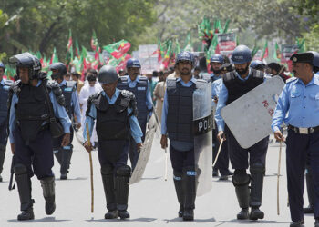 PTI march security has been beefed up