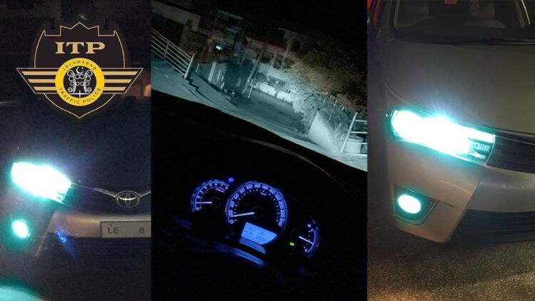 13,000 citations for illegal use of HID and LED are issued by the Islamabad Police