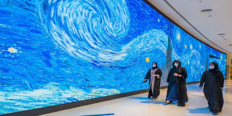 At this immersive Dubai gallery, you can ‘step inside’ an artwork