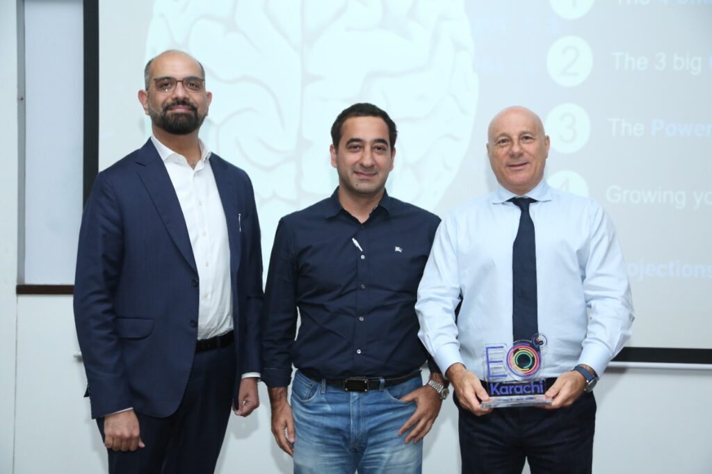 Entrepreneurs' Organization (EO) Organizes Cash Flow Story By Alan Miltz at IBA Karachi