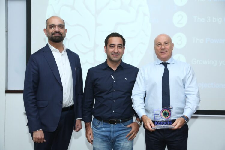 Entrepreneurs' Organization (EO) Organizes Cash Flow Story By Alan Miltz at IBA Karachi