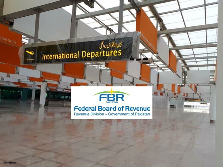 FBR imposed a $5,000 cash-carrying cap on international travel