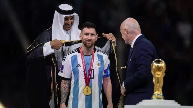 Following the FIFA World Cup Final, Bisht, once honored by Messi, is selling like hot cake