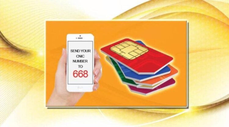 How To find out how many SIMs were issued against your CNIC