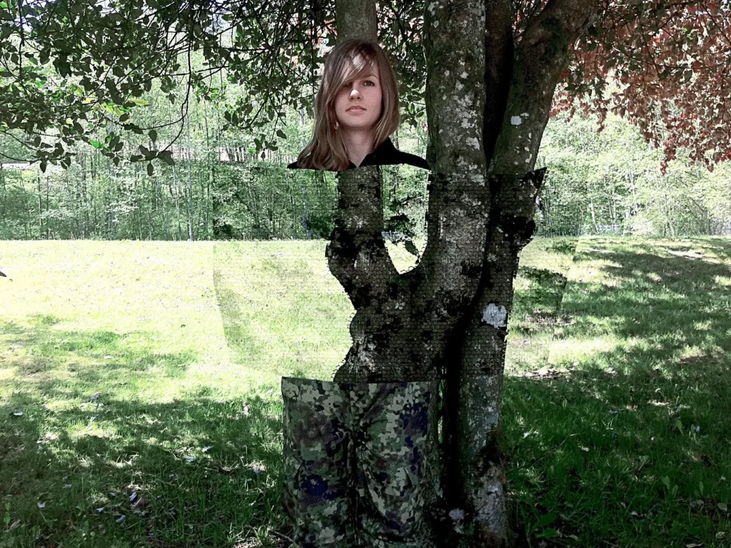 Invisibility coat created by a Chinese student for AI security cameras