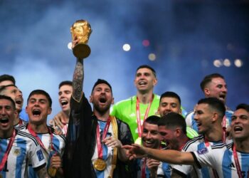 Messi lifted the World Cup for Argentina as the Maradona did 36 years ago