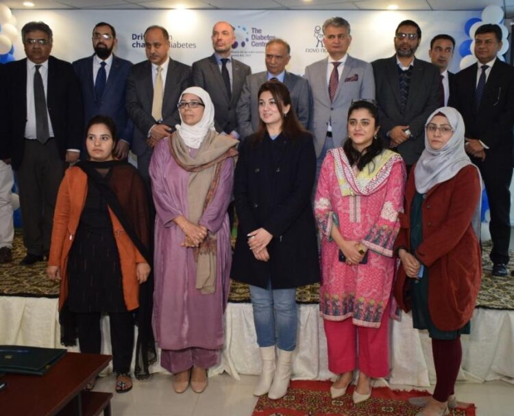 The Diabetes Centre in collaboration with Novo Nordisk Pakistan announces the launch of Blue Lilies, a multidisciplinary clinic for children living with Type-1 Diabetes