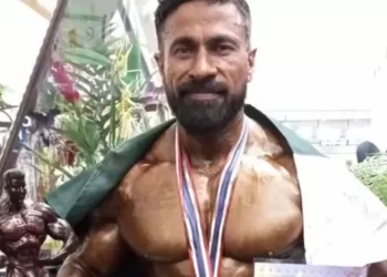 Shahzad from Pakistan wins bronze in the WBPF competition
