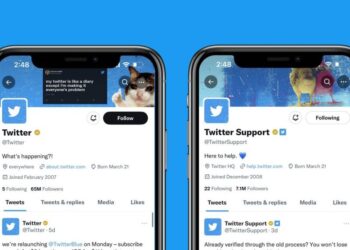 Twitter introduces a new method of brand and employee identification