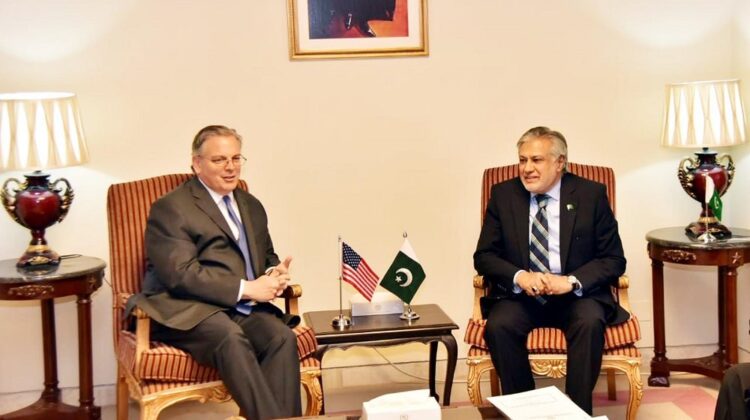 US has consistently backed Pakistan in its times of need: Dar