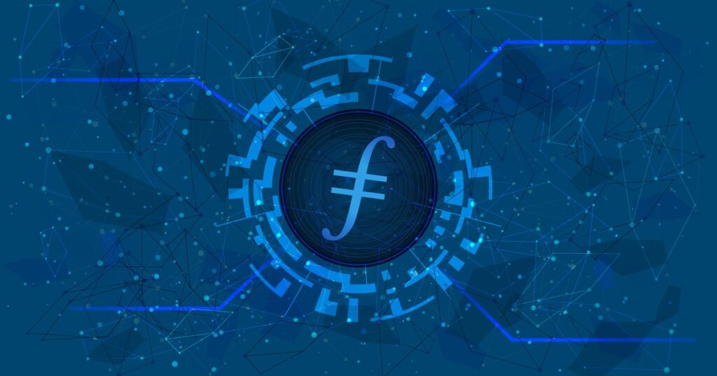 the price of the crypto currency Filecoin increased by more than 4%
