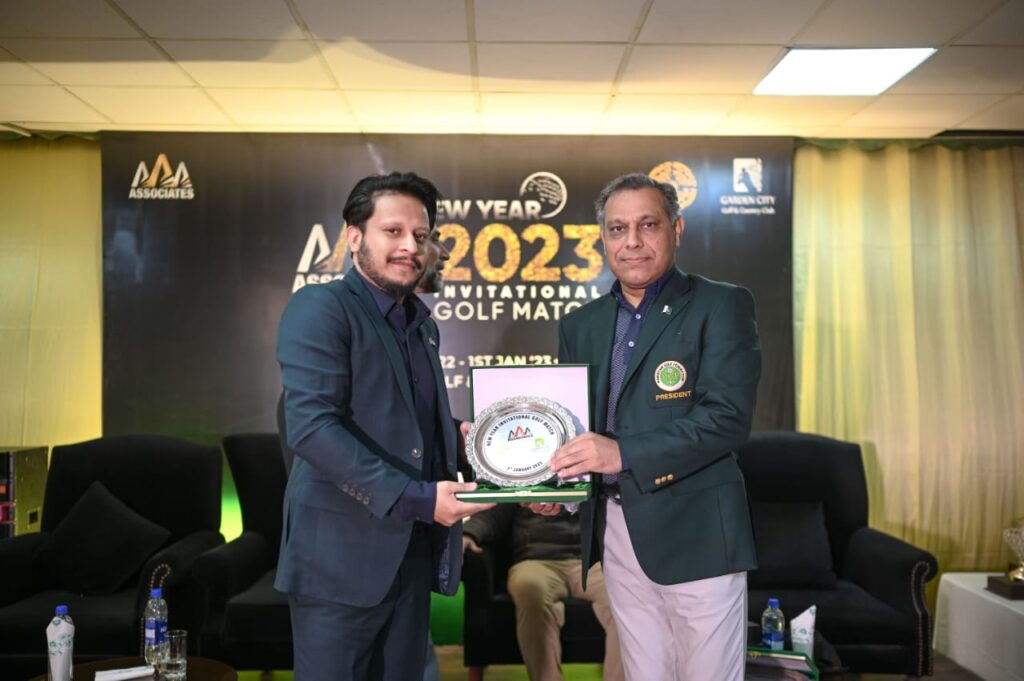 AAA Associates, Garden City Golf and Country Club Bahria Town organized New Year Invitational Golf Match