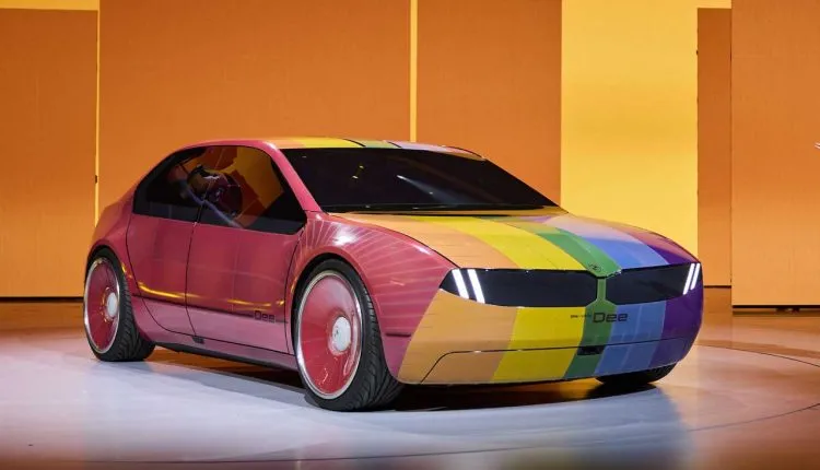 BMW introduces a color-changing vehicle