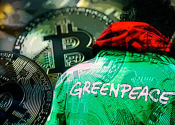 Crypto Greenpeace's art: meme on Twitter